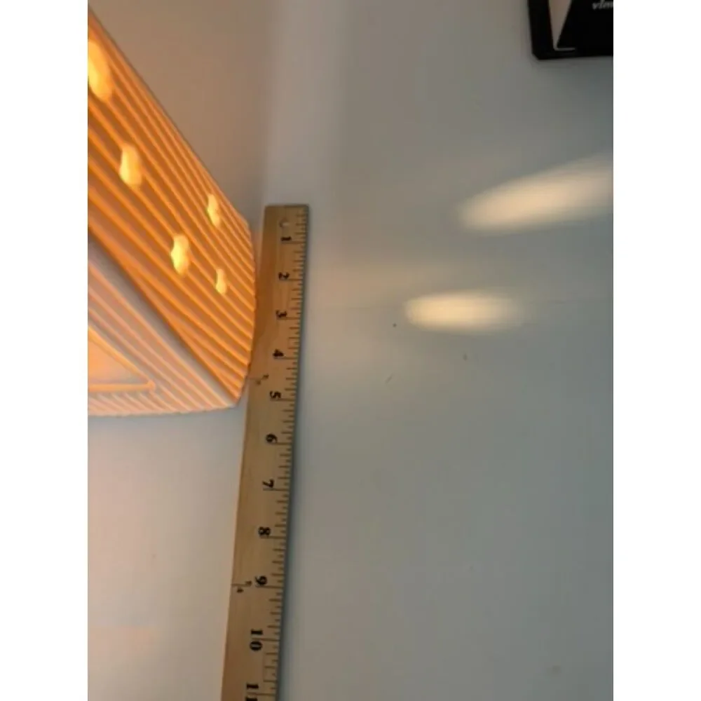 Porcelain Lithophane bisque night light with 